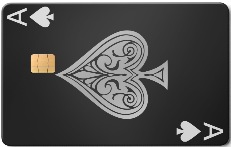 Ace of Spades Card