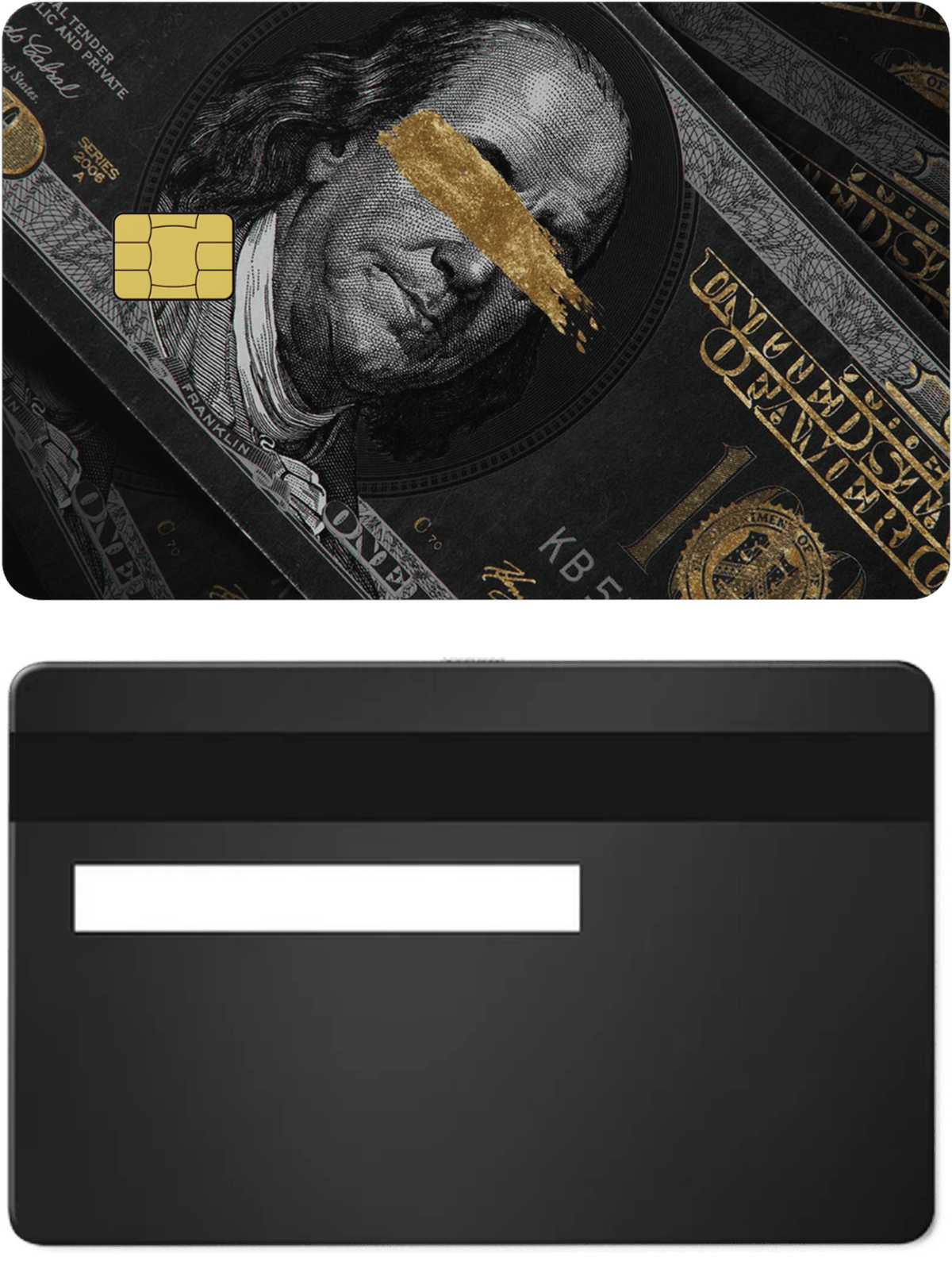 Black Dollar Metal Card
