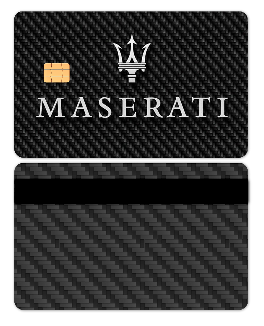 Maserati Metal Card