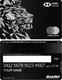 Lion Metal Card