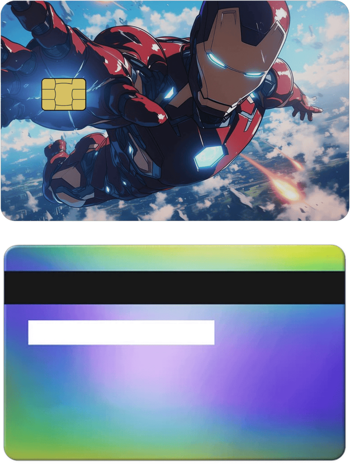 Iron Man Metal Card