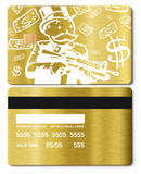 Monopoly Man Card